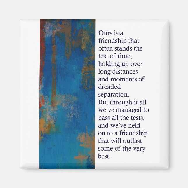 Imán Magnate de amistad (Frente)