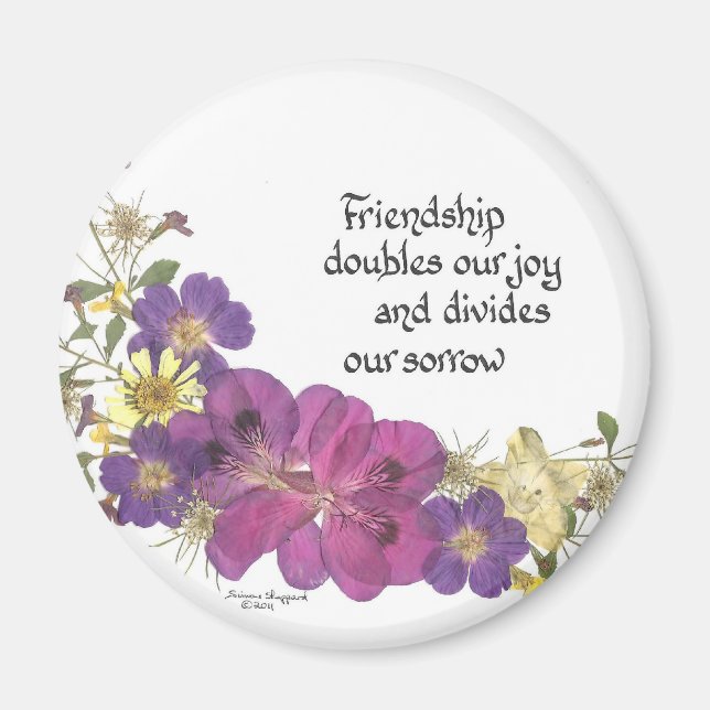 Imán Magnate de amistad (Frente)