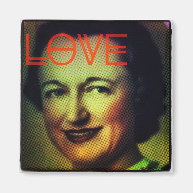 Imán Magnate de amor de la abuela (Frente)