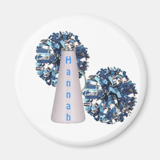 Imán Magnate de animadores azules (Frente)