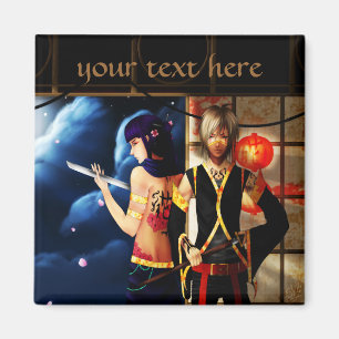 Imán Magnate de anime de fantasía masculino de pesadill