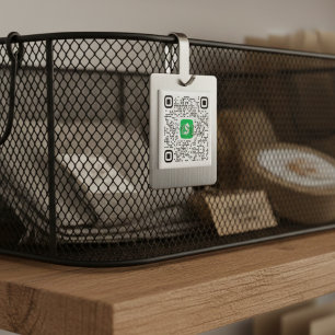 Imán Magnate de aplicaciones de efectivo de código QR