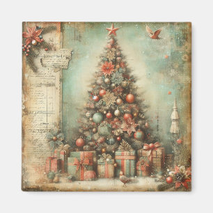 Imán Magnate de árbol de Navidad clásico