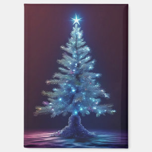 Imán Magnate de árbol de navidad de noche silenciosa