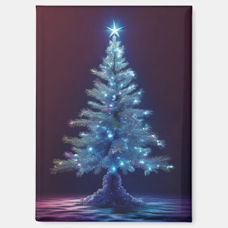 Imán Magnate de árbol de navidad de noche silenciosa