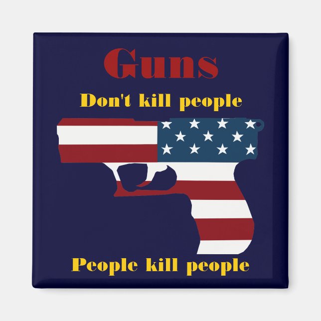 Imán Magnate de armas americano (Frente)