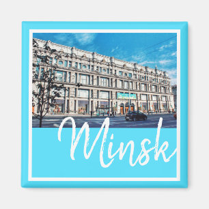 Imán Magnate de arquitectura de la ciudad de Minsk en B