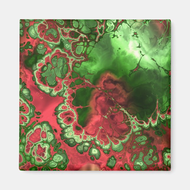 Imán Magnate de arte fractal 2-4 (Frente)