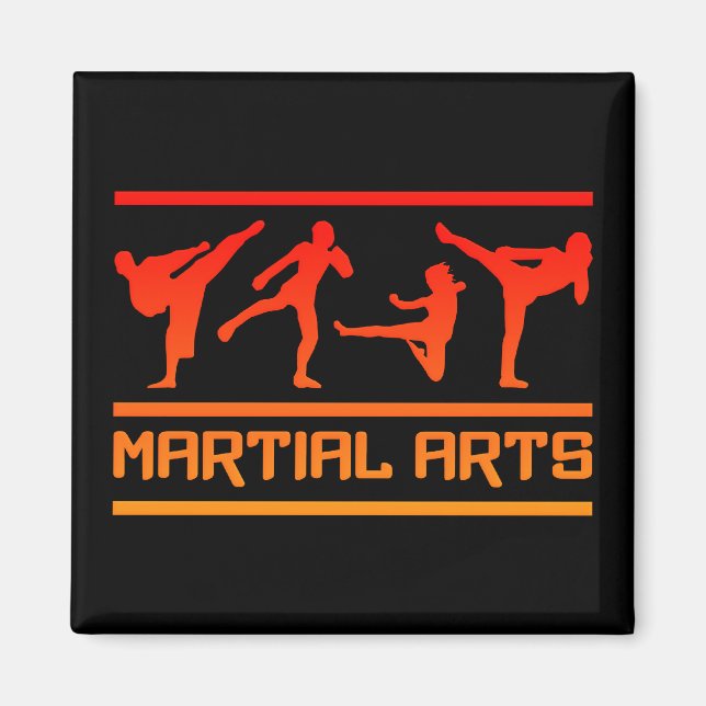 Imán Magnate de artes marciales (Frente)