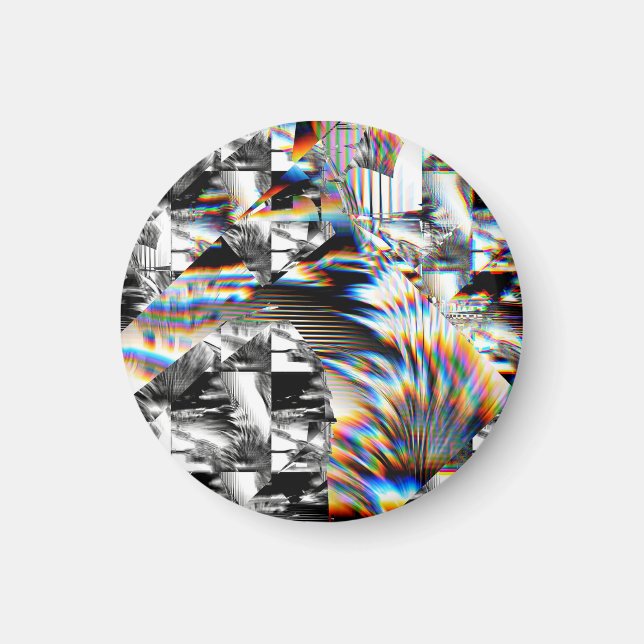 Imán Magnate de asalto con arco iris (Frente)