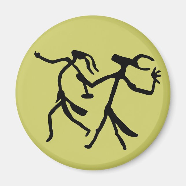 Imán Magnate de baile (Frente)