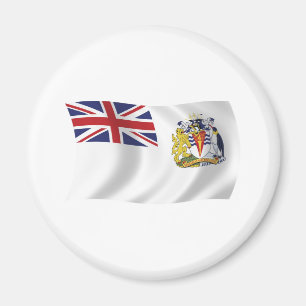 Imán Magnate de Bandera Antártica Británica