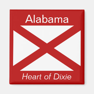 Imán Magnate de Bandera de Alabama