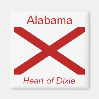 Imán Magnate de Bandera de Alabama