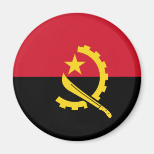 Imán Magnate de bandera de Angola