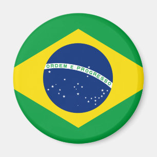 Imán Magnate de bandera de Brasil