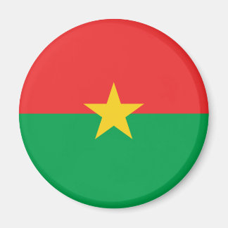 Imán Magnate de bandera de Burkina Faso
