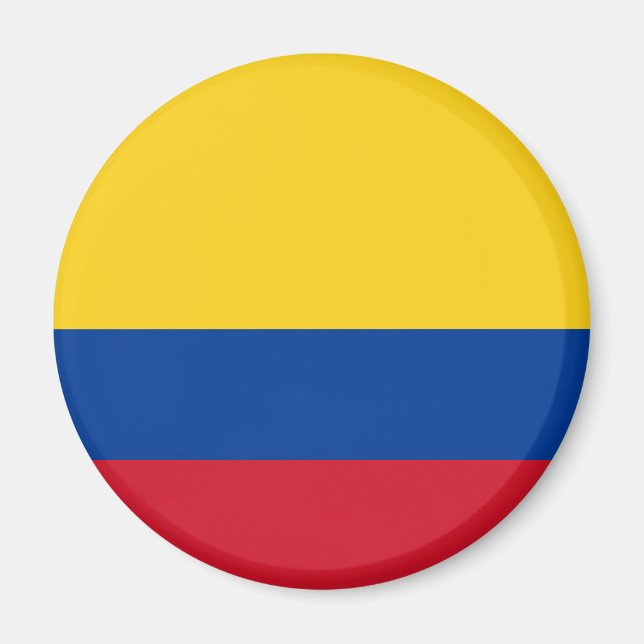 Imán Magnate de Bandera de Colombia (Frente)