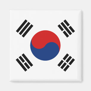 Imán Magnate de bandera de Corea del Sur