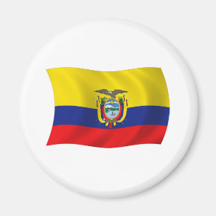 Imán Magnate de Bandera de Ecuador