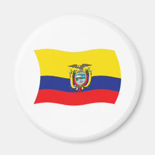 Imán Magnate de Bandera de Ecuador
