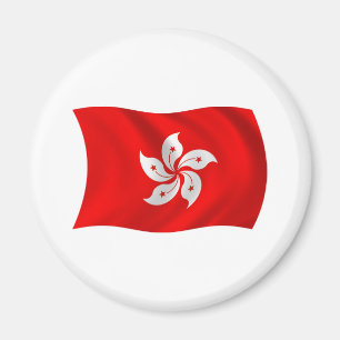 Imán Magnate de bandera de Hong Kong