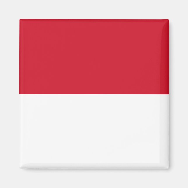 Imán Magnate de Bandera de Mónaco (Frente)