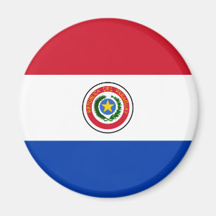 Imán Magnate de Bandera de Paraguay