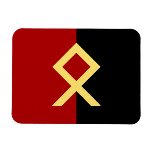 Imán Magnate de bandera de pista de oro