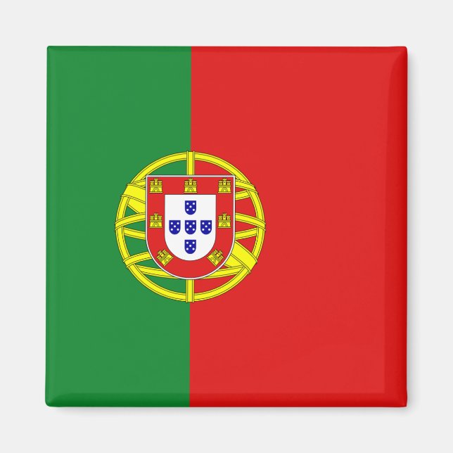 Imán Magnate de Bandera de Portugal (Frente)