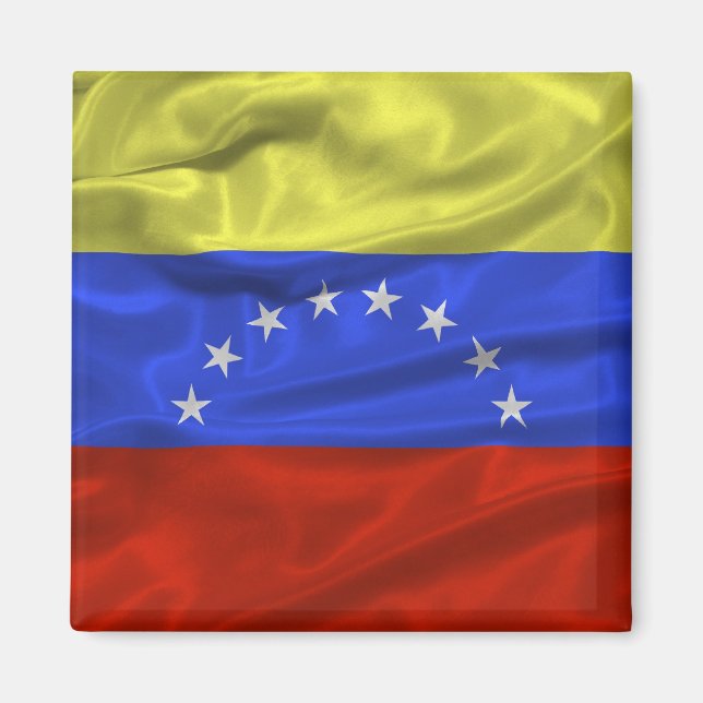 Imán Magnate de bandera de Venezuela (Frente)