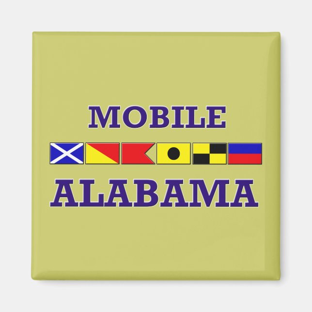 Imán Magnate de banderas móviles (Frente)