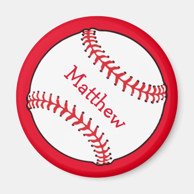 Imán Magnate de béisbol (Frente)