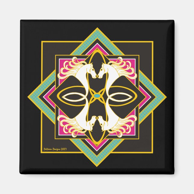 Imán Magnate de caballos celta (Frente)