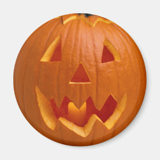 Imán Magnate de calabaza tallada Halloween