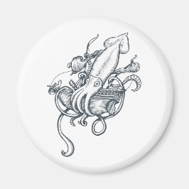 Imán Magnate de calamar colosal