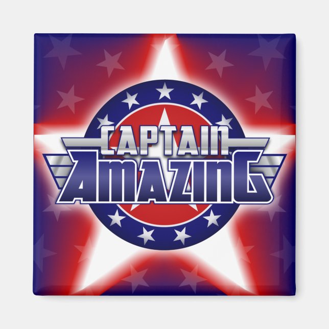 Imán Magnate de Capitán Increíble (Frente)