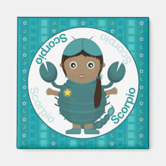 Imán Magnate de caracteres Chica de Scorpio