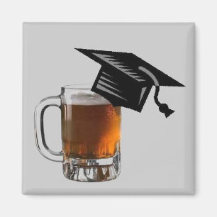 Imán Magnate de cerveza de tapón de graduación