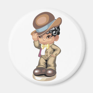 Imán Magnate de chicos afroamericanos