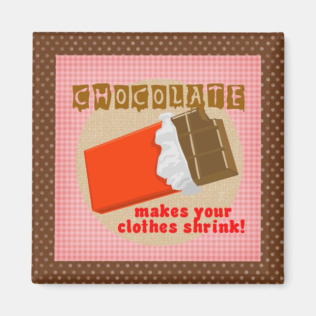 Imán Magnate de chocolate (Frente)