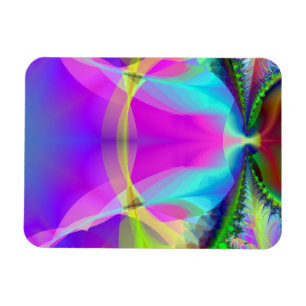 Imán Magnate de círculo interior colorido