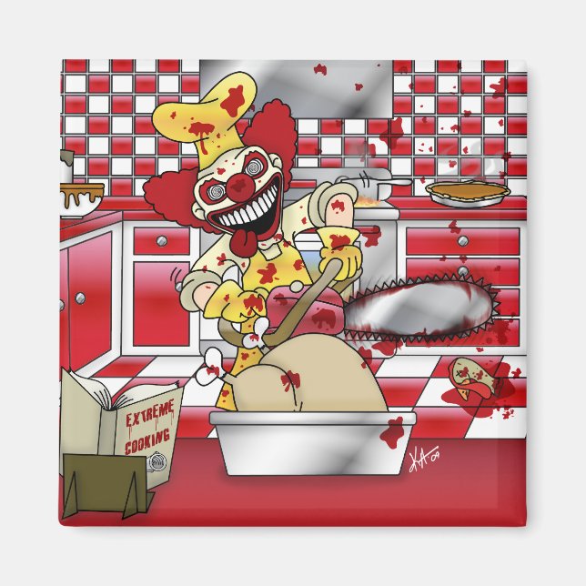 Imán Magnate de cocina extrema (Frente)