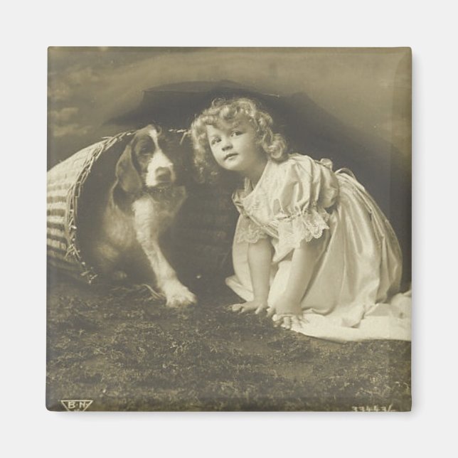 Imán Magnate de cocina retro (Frente)