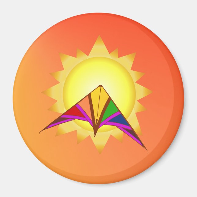 Imán Magnate de cometas de verano (Frente)