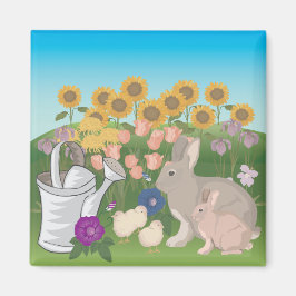 Imán Magnate de Conejo Animal 🐰