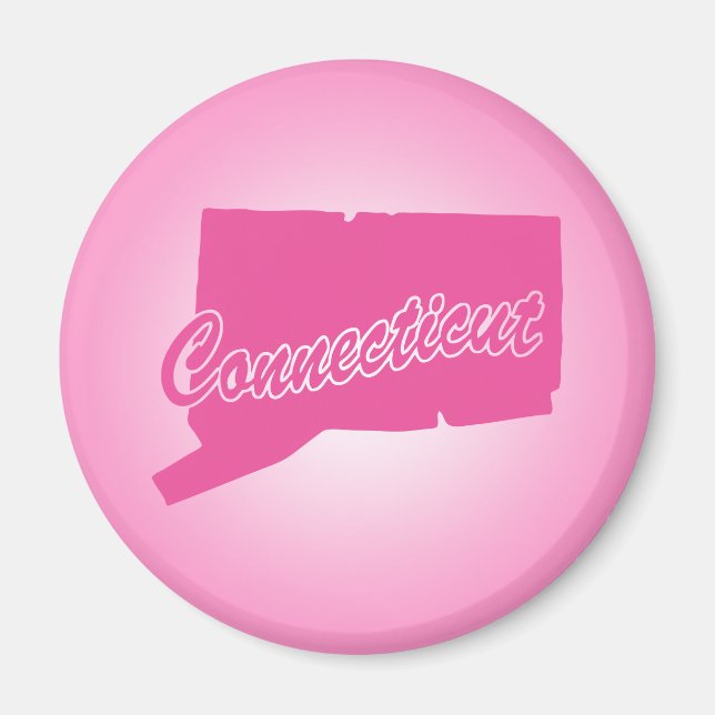 Imán Magnate de conexión de estado rosado (Frente)