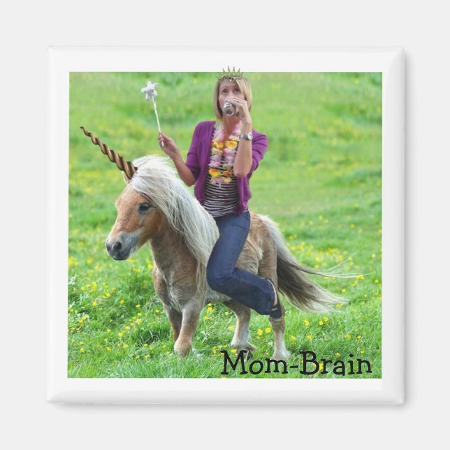 Imán Magnate de consumo de unicornio (Frente)