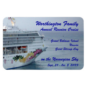 Imán Magnate de crucero Bow Personalizado