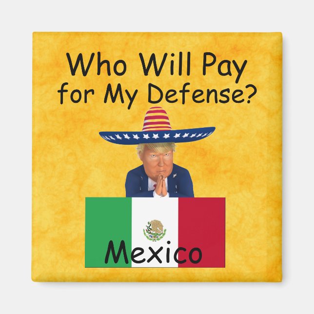 Imán Magnate de Defensa de Trump (Frente)